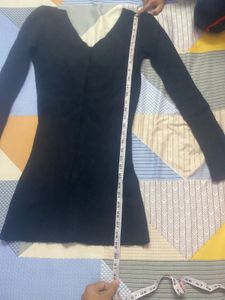Elegant Black Long Sleeve dress
