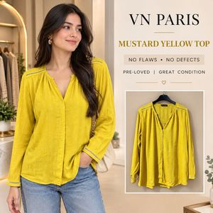VN Paris Mustard Yellow Top