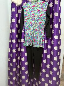 Floral Swimsuit with attached Leggings