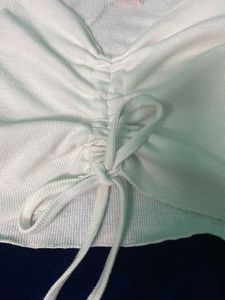cute white crop top