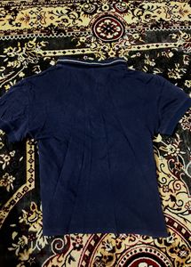 H&amp;M Navy Blue Polo Shirt