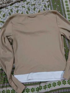 Cute Peach Cardigan Top