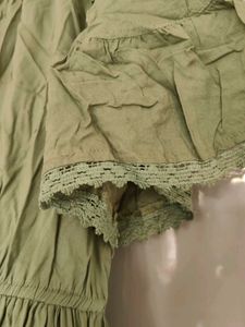Light Green Tiered Dress