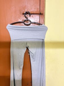 Comfy Grey Flare Lounge Pants