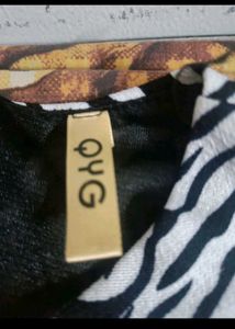 Zebra Print Dress