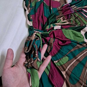 Y2k Vintage Retro 2000s Floral Print Wrap Top