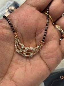 Elegant Mangalsutra with CZ Stones