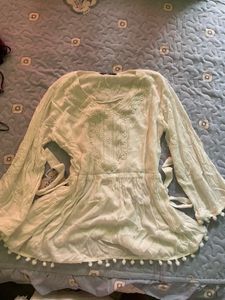 white kurti