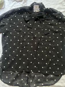 Polka Dot Top &amp; Blue Jeans Combo