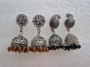 Customized Traditional Jhumka Earrings - Unused