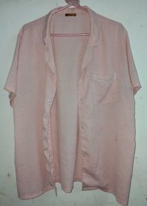 Polka Dots pink nighty top