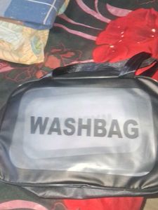 Black Washbag Travel Organizer