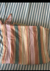 Beach Striped Strapless Jumpsuit