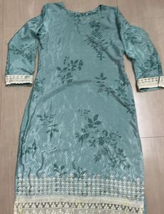 Sea Green Kurti Set