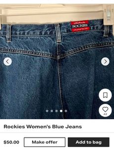 Vintage 90s High Rise Rockies Jeans