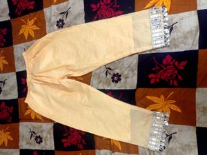 Elegant Yellow Mirror Work Kurta Set