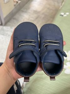 Cute Blue Baby Shoes
