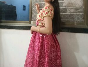 BLOUSE AND SAREE SET♥️