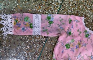 Floral Pink Crop Top