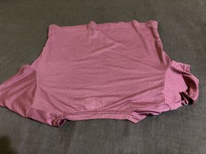 Cute Pink Textured T-Shirt