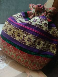 Embroidered Potli Bag