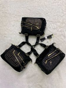 Charles &amp; Keith INSPIRED Black Sequin Handbag