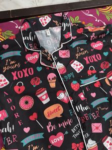 Cute Printed Sleepwear Set