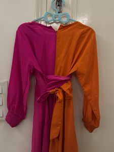 Color Block Maxi Dress