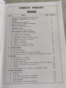 Indian Polity by R.C. Reddy