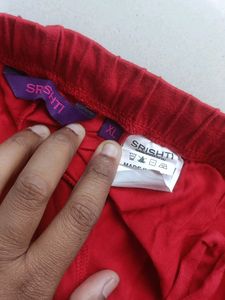 Srishti XL Red Leggings