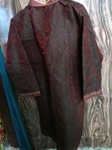 Maroon Ethnic Kurta