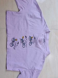 Cute Graphic Print T-Shirt