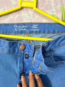 Light Wash Denim Jeans