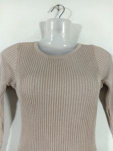 Cream And Sliver Shine Dress (Women's)