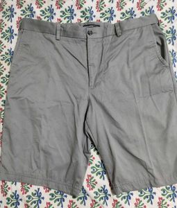 set of 2 -Dockers Men's Gray Flat Front Shorts