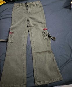 Olive Green Cargo Pants