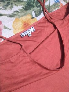 Coral Cami Top