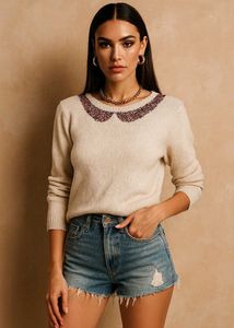 🌸Imported Elegant Embellished Collar  B