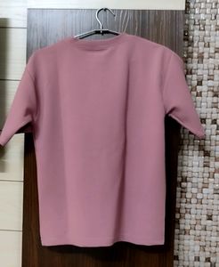 New Pink Oversized T-shirt