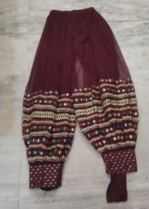 Green & Maroon Salwar Kameez Suit
