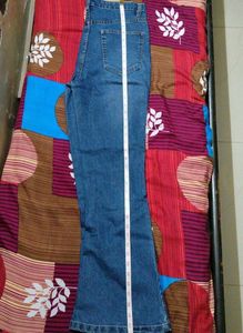 Blue Flare Jeans