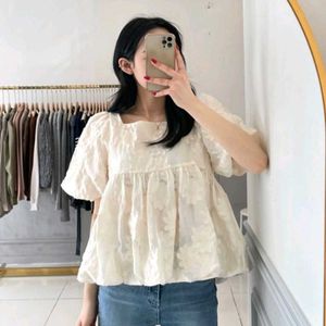 Korean Puff top