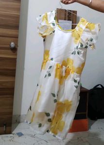 Beautiful Floral Print Dress