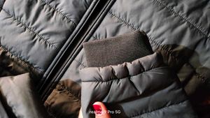 Unused Stylish Gray Puffer Jacket✨