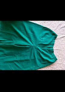 Green Wide-Leg Pants