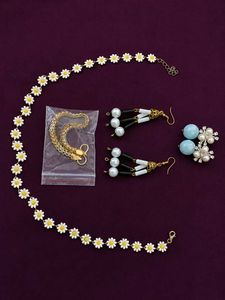 Set of 1 Necklace,2 earrings,1 bracelet