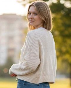 Cozy Knit Cropped Sweater