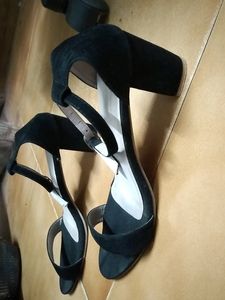 Black Stappy Heels