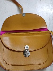 Stylish Tan Crossbody Bag