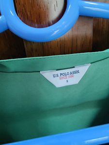 Us Polo Green Short Dress (Size S)